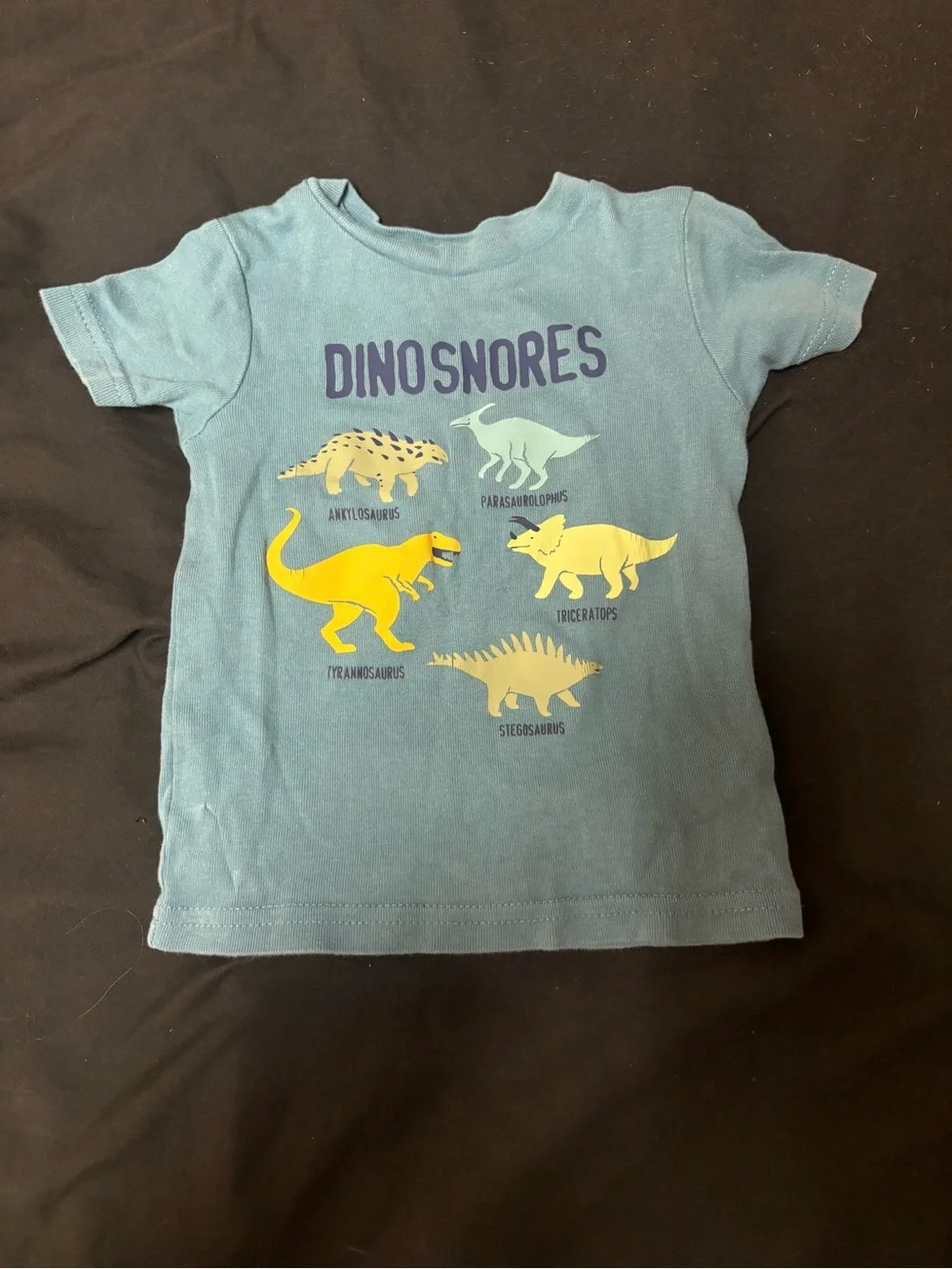 Carter's Red & Black Bear Hoodie with Assorted Dino Tops and Shorts